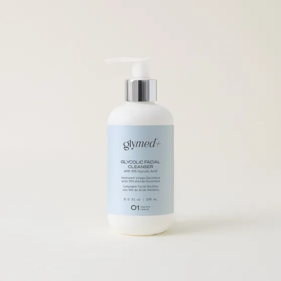 GlyMed Plus Glycolic Facial Cleanser with 10% Glycolic Acid